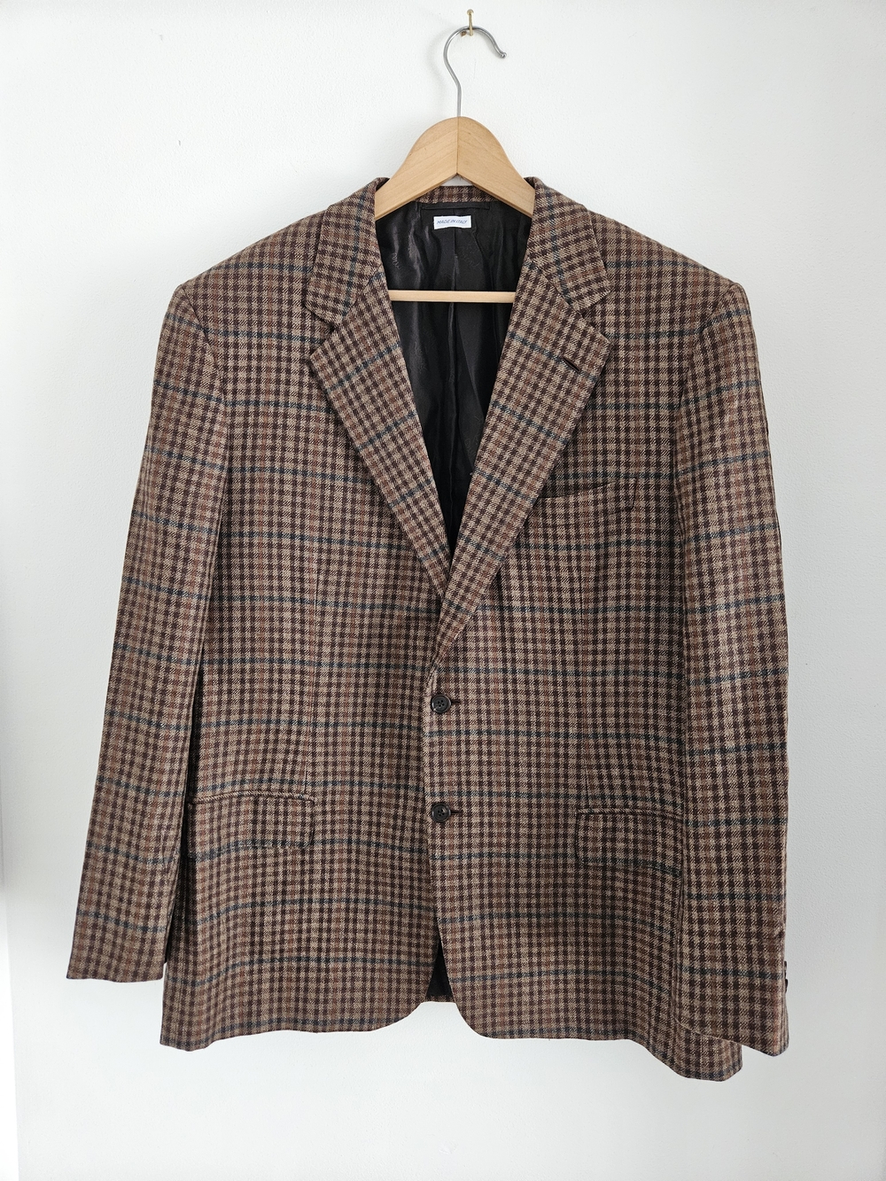Brioni For Harry Rosen Cashmere Blazer Classic Two-Button Jacket Mens Size 46R